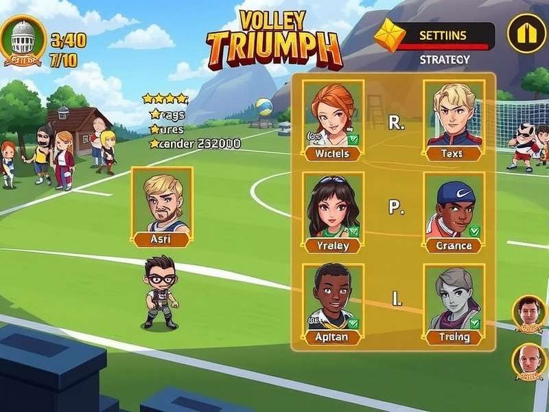 Volley Heroes Triumph gameplay screenshot